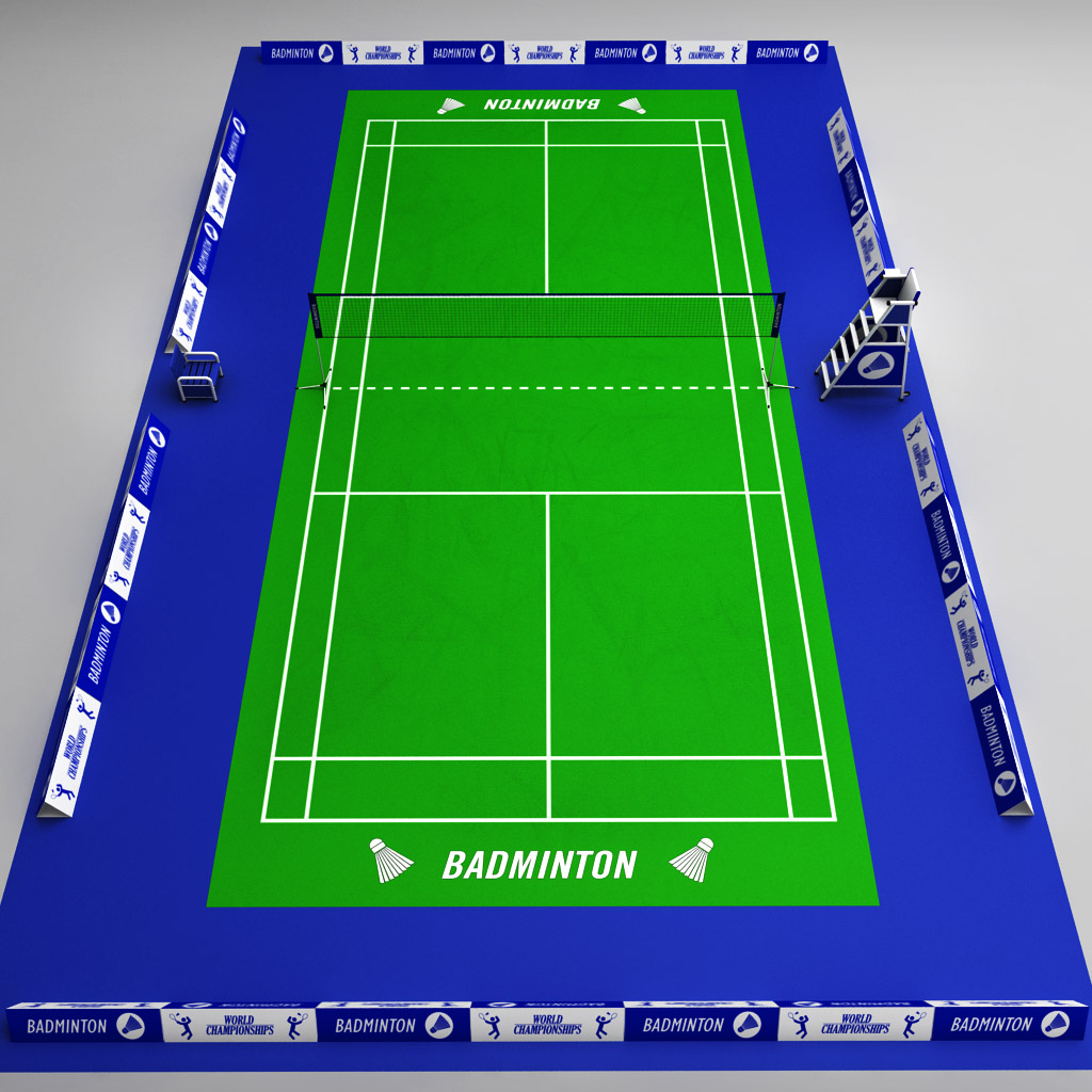 Real Badminton Court
